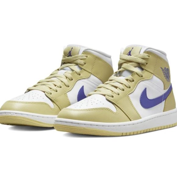 Air Jordan 1 Mid 'Lemon Wash' 2023 BQ6472-701 Multi Size 6 - 12